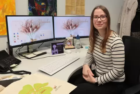 Gleichstellungsbeauftragte für Grünstadt und die VG Leiningerland: Anna-Katharina Kubicek klärt über alte Rollenmuster auf. 