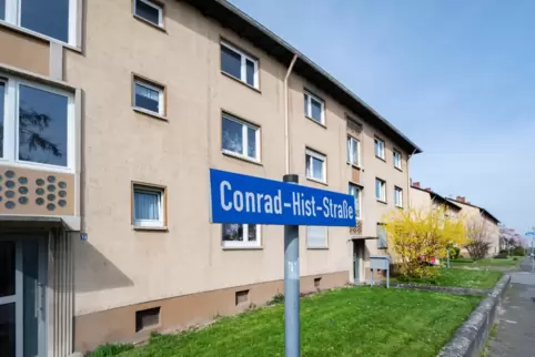 Conrad-Hist-Straße: Häuser sollen aufgestockt werden.