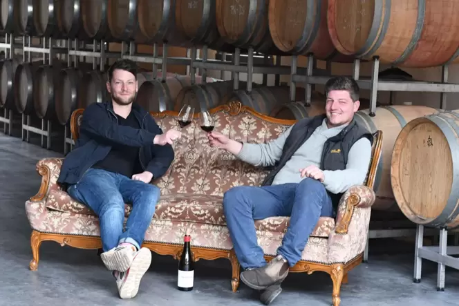 Philipp (links) und Johannes Reibold.