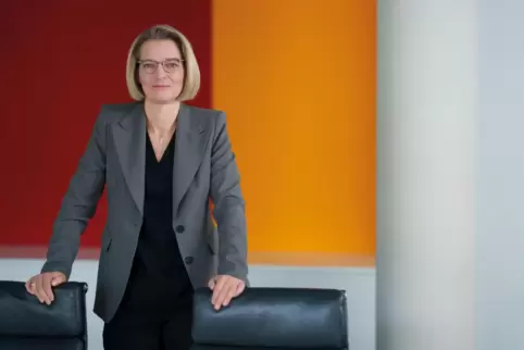 BASF-Vorstandsmitglied Katja Scharpwinkel: klares Bekenntnis zum Standort Ludwigshafen. 