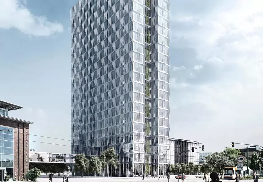 So sah der Entwurf für einen Neubau aus.