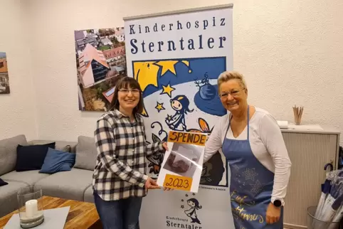 Auch in diesem Jahr will Kirsten Rausch den Verkaufserlös persönlich im Kinderhospiz vorbeibringen. 