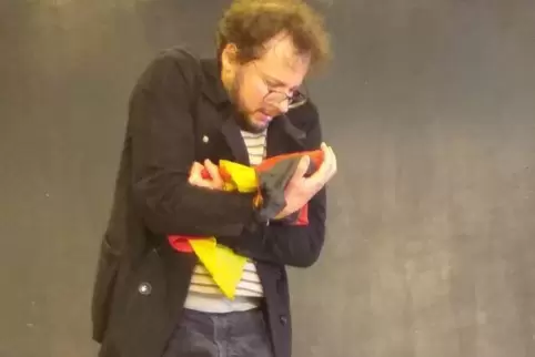 Tino Leo in Aktion.