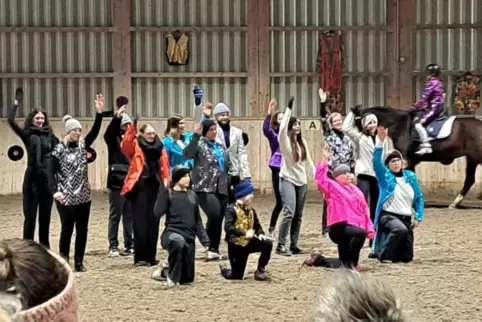 Beim Pferdemusical kommt stets eine Menge Geld für wohltätige Zwecke zusammen.