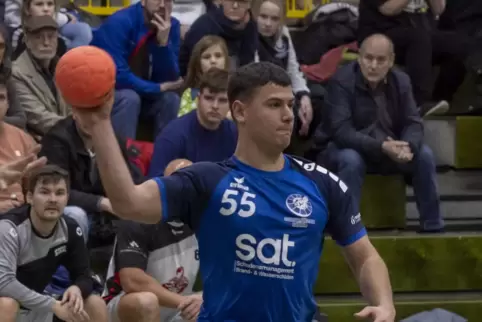 Der 20-jährige Leon Boger trägt schon seit 14 Jahren das Trikot der „Nordpfälzer Wölfe“. 