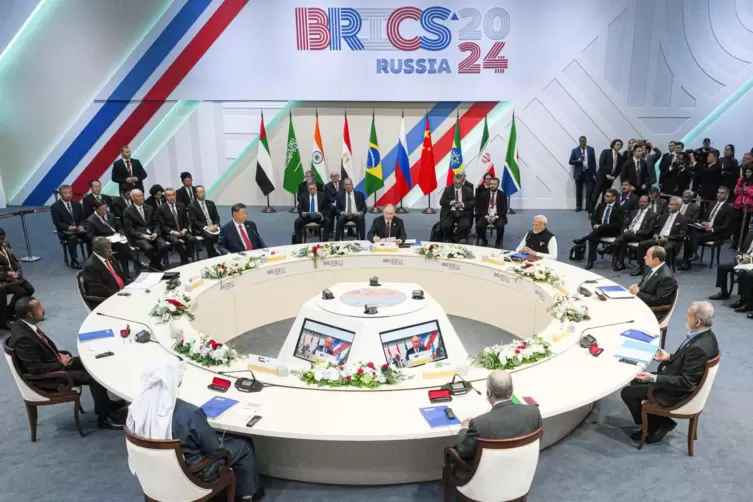 Gegenentwurf zum Westen: Das Gipfel-Treffen der Brics-Staaten 2024 mit Gastgeber Putin. 