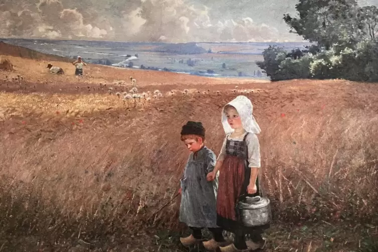  &bdquo;Ernte in Arry&ldquo; aus den Mus&eacute;es de la Cour d&rsquo;Or Metz.