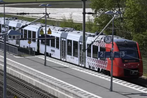In Frankenthal Süd fällt zwölf Tage lang etwa jeder zweite Zug nach Grünstadt aus. 