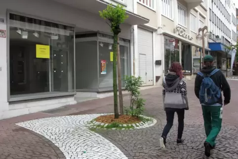 Leerstände in der Fußgängerzone gibt es nicht nur in Pirmasens.