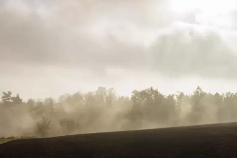 Wolken und Nebel ließen der Sonne im November kaum eine Chance. 