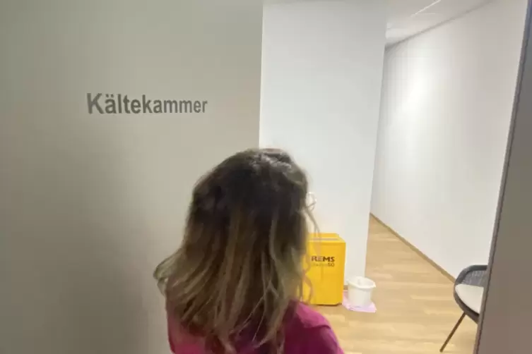 Die K&auml;ltekammer befindet sich im Reha-Med-Gesundheitspark in Herxheim.