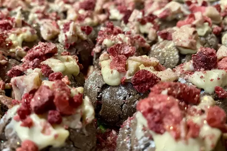 Pl&auml;tzchen-Opulenz f&uuml;r Oma &ndash; zum Herumprotzen im Altersheim. 