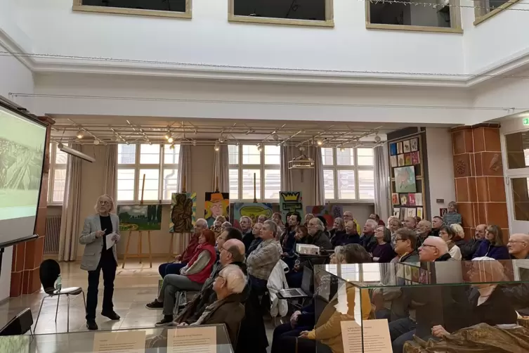 Schon jetzt wird das Erkenbert-Museum für Veranstaltungen genutzt, wie hier die „Mittagspause im Museum“. Die CDU will das auswe