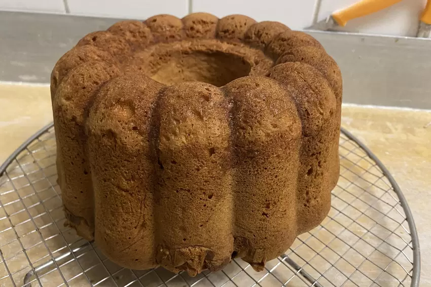 Ein Gugelhupf – eine pfälzer und elsässische Spezialität.