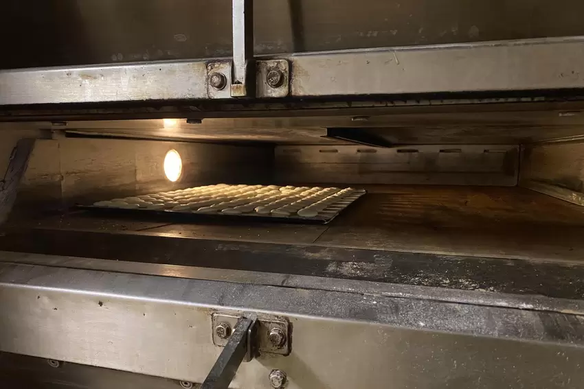 Es weihnachtet: Anisplätzchen im Backofen, der bald für immer erkaltet.