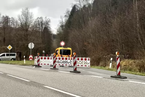 Für den Verkehr gesperrt: Rund eine Woche können keine Fahrzeuge die K6 passieren. Im Frühjahr 2025 drohen längere Sperrungen. 