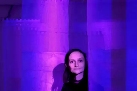 Isabelle Kirsch stelltgerade in Kaiserslautern aus. 