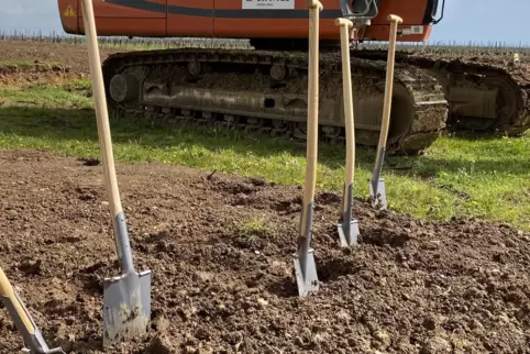 Jetzt geht’s los: Am nördlichen Rand von Beindersheim wird dem Bau einer Kita der Weg geebnet.