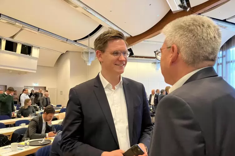 CDU-Generalsekret&auml;r Johannes Steiniger ist auf dem Parteitag in Bingen mit 187 von 205 Stimmen auf Platz sechs gew&auml;hlt worden. 