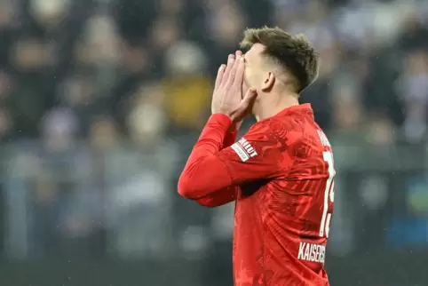 Mochte nicht hinschauen: Daniel Hanslik.