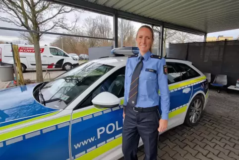 Seit Oktober Leiterin der Polizeiinspektion Oppau: Annika Wiese.