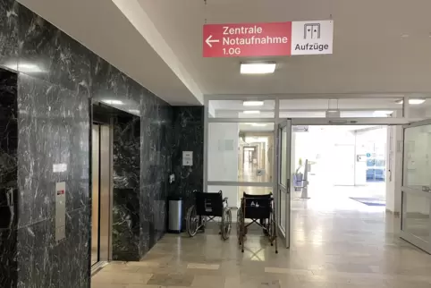 Die Zentrale Notaufnahme in der Kandeler Asklepiosklinik 