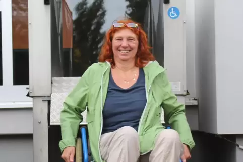 Andrea Döring hat im Rollstuhl viele positive Erfahrungen gemacht. 