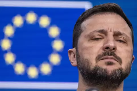 Der ukrainische Präsident Wolodymyr Selenskyj. 