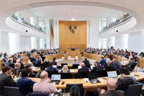 Beschließen eine Erhöhung ihrer Diäten: Die Abgeordneten des Landtags Rheinland-Pfalz. 