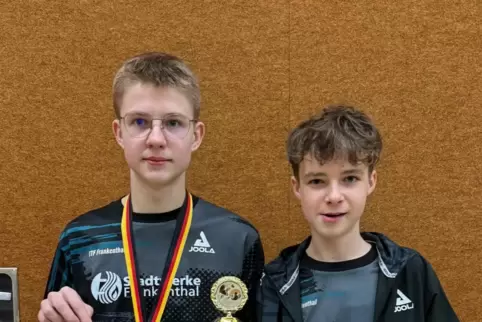 Timo Leckel und Pero Schumacher. 