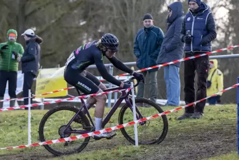 Alex Bregenzer auf dem Weg zum Sieg. 