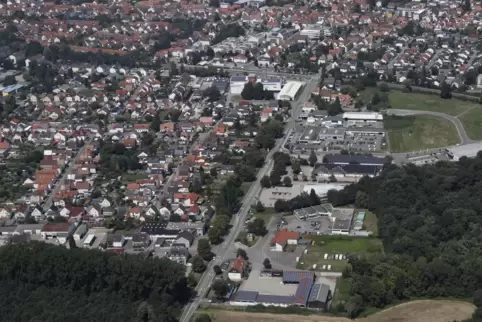 Das Gewerbegebiet in der Lauterbourger Straße in Kandel. Hier könnte es Veränderungen geben. 