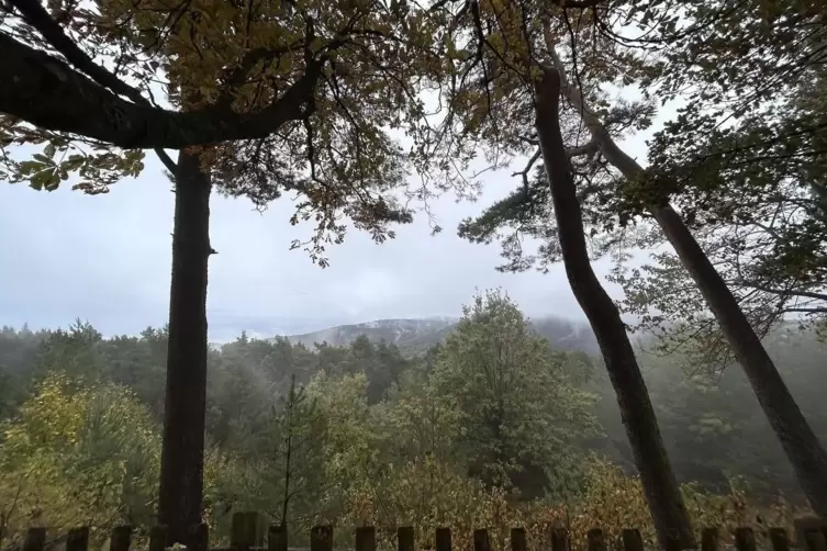 Atmosph&auml;risch: Hohe Loog-Aussicht. 