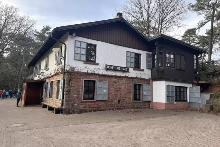Anlaufpunkt: Das Hohe Loog-Haus z&auml;hlt zu den gr&ouml;&szlig;eren H&uuml;tten im Pf&auml;lzerwald. 