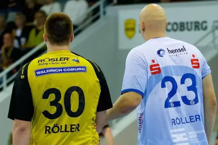 Die Br&uuml;der im direkten Duell.