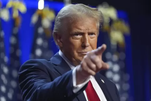 Klarer Sieger der US-Wahl im November: der Republikaner Donald Trump.