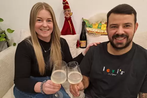Jenni Klein und Mitch Meyer, das Prinzenpaar der Hameckia. 
