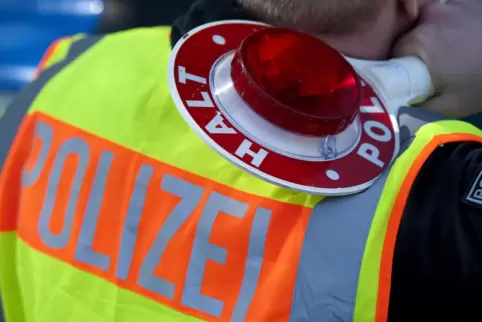 Der Mann konnte die Beamten nicht täuschen.