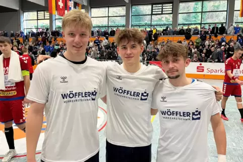 Waren wieder für die Saar-Auswahl im Einsatz (von links): Jan-Ole Schimmel, Tim Eisel und Maximilian Kroner. Waren wieder für die Saar-Auswahl im Einsatz (von links): Jan-Ole Schimmel, Tim Eisel und Maximilian Kroner.