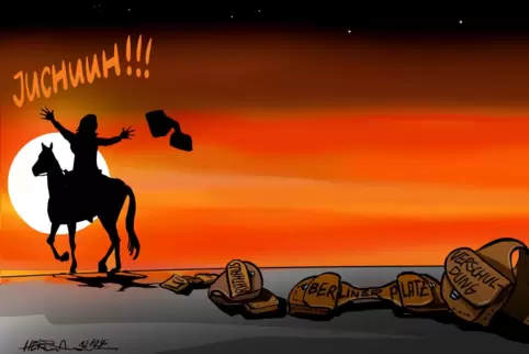 Kein Happy End für die OB: Die Premiere von „Für keine Handvoll Dollar“ muss verschoben werden.