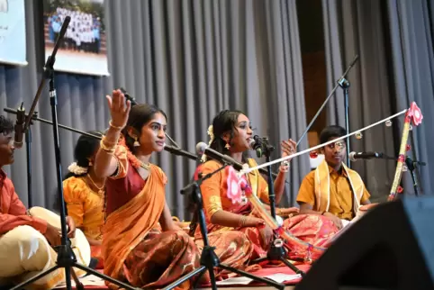 Musik stand bei den Feierichkeiten zum 25. Schuljubiläum ganz oben auf dem Programm. 