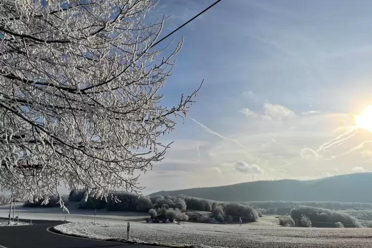 Guter Start ins Jahr: Frank K&uuml;hn konnte am Neujahrstag sowohl einen herrlichen Wintertag... 