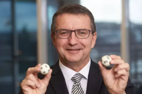 Hat erneute Umsatzsteigerung zu verzeichnen: Geschäftsführer Jürgen Häfner von Lotto Rheinland-Pfalz. 
