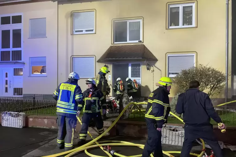 35 Feuerwehrleute waren im Einsatz.