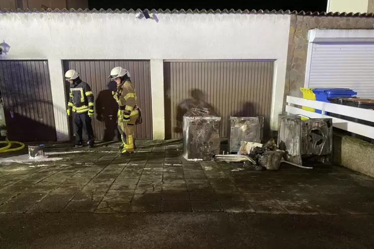 Das Feuer war nach einer halben Stunde gel&ouml;scht.