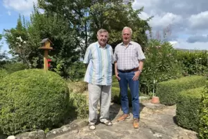 Lange in der Kommunalpolitik aktiv: Paul Eichstetter (links) und Günter Walburg. 