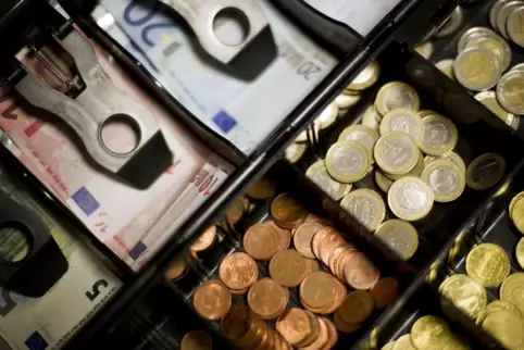 Der Mann hatte es auf Bargeld abgesehen. 