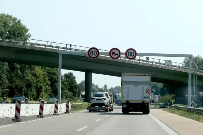 Im Wörther Trog gilt ein Tempolimit.