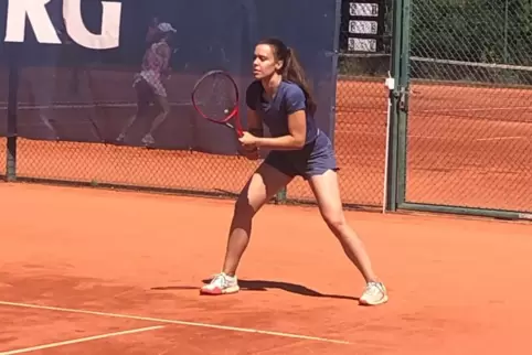 Schreck aller Speyererinnen: Ena Kajevic (TC Siegelbach). 