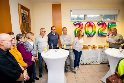 Ortsbürgermeister Klaus Buchmann hatte beim Neujahrsempfang in Wiesbach den LBM kritisiert. 